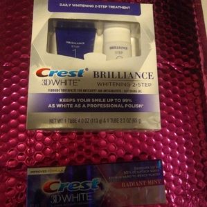 CREST 3D WHITE BRILLANCE WHITENING TOOTHPASTE